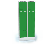 Cloakroom locker Z-shaped doors ALDUR 1 1920 x 800 x 500